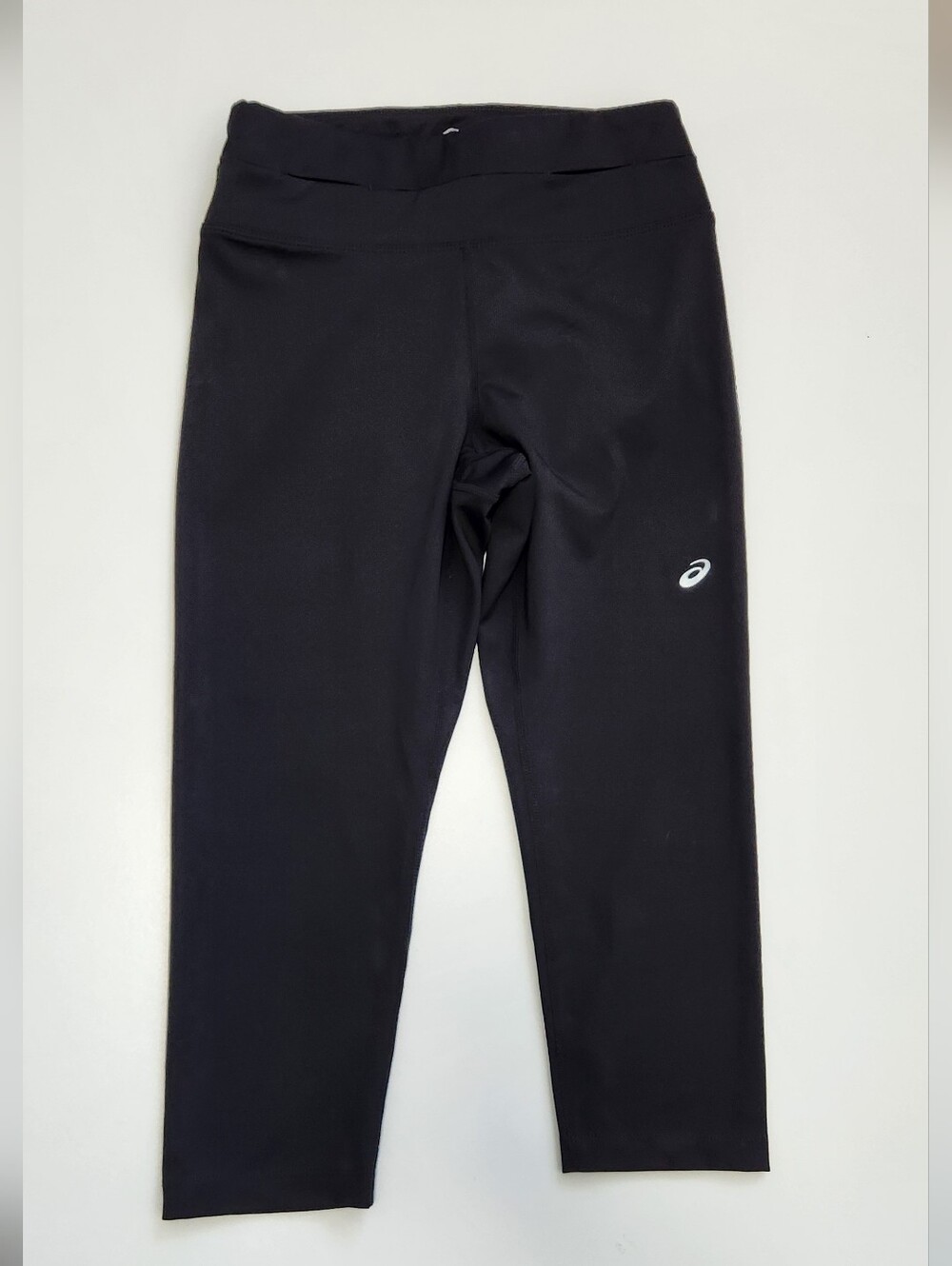 ASICS Black Performance Crop Running Capri Leggings Size S